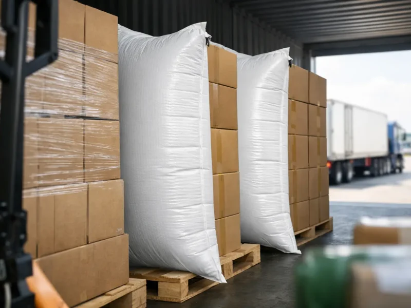 How Recyclable Dunnage Bags Reduce Freight Loss