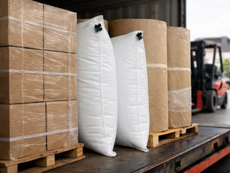Kraft Paper Dunnage Bags for Freight Loads